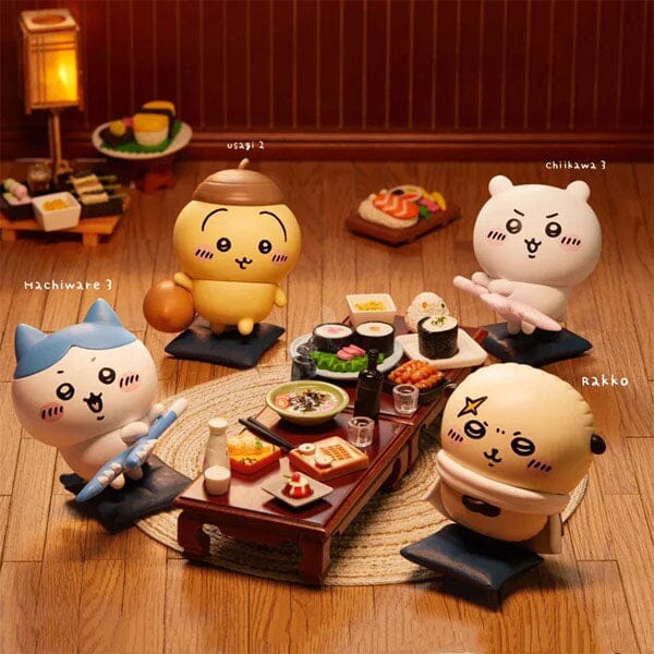 MINISO x Chiikawa: Happy Partner Series Collectible Figurine Blind Box (1pc) Simple MINISO 