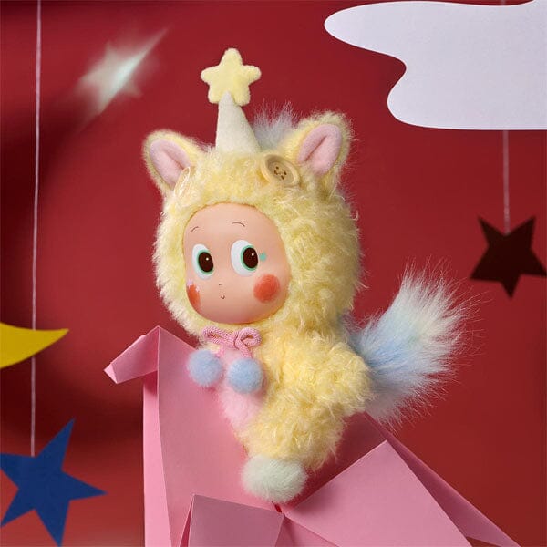 Pop Mart Have A Good Run Series Collectible Plush Pendant Blind Box (1pc) Simple Pop Mart 