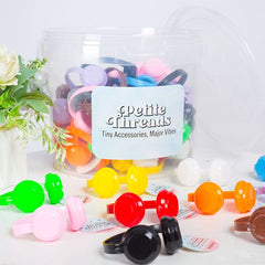 Mini Headphones Accessory for Plush Dolls (Assorted Colors) Petite Threads Simple Exclusive 