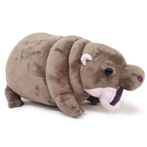 Pygmy Hippo Baby 9" Plush Toy Doll Simple TrueHeart Treasures 