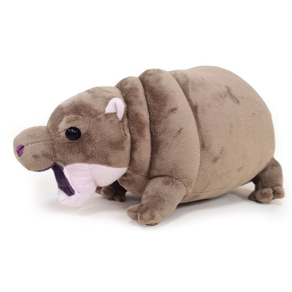 Pygmy Hippo Baby 9" Plush Toy Doll Simple TrueHeart Treasures 