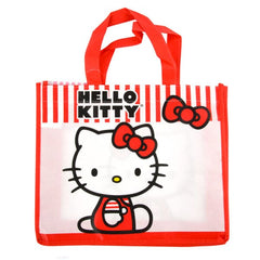 Sanrio Hello Kitty Medium Eco-Friendly Classic Red Graphic Tote Bag Simple Showcase 