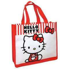 Sanrio Hello Kitty Medium Eco-Friendly Classic Red Graphic Tote Bag Simple Showcase 