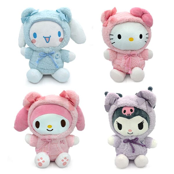 Sanrio 10" Hello Kitty & Friends Teddy Bear Hoodie Costume Plush Toy (1pc) Multiple Styles