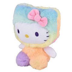 Hello Kitty 6.5" Fuzzy Rainbow Sherbet Onesie Plush (Style Ships Assorted) Simple Showcase 