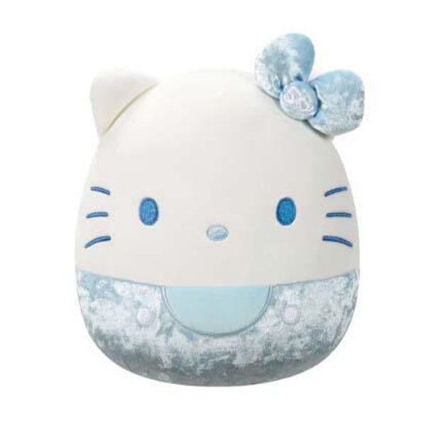 Squishmallows Plush Toy 8" Sanrio 50th Anniversary Squad Blue Velvet Hello Kitty Simple Squishmallows 