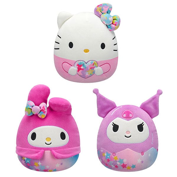 Squishmallows Super Soft Plush Toy 8" Sanrio Hello Kitty Star Shine Squad (Characters Ship Assorted) Simple Squishmallows 