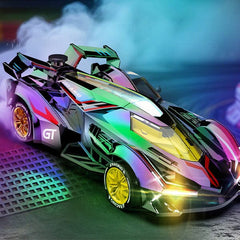 Tough Trax DriftStorm Holo Racer Holographic Drifting Remote Control Stunt Car Simple Tough Trax 