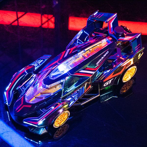 Tough Trax DriftStorm Holo Racer Holographic Drifting Remote Control Stunt Car Simple Tough Trax 