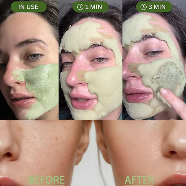 WOW Holy Basil Self-Foaming Bubble Mask (90g) Includes Applicator Simple WOW Beauty 