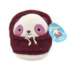 Squishmallows Super Soft Plush Toys 7.5" Hoodie Squad Ponder the Panda Preorder magazineracksdirect 