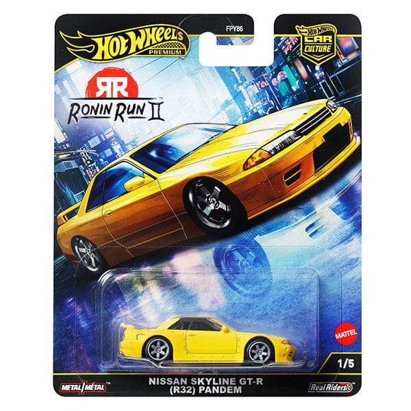 Hot Wheels® Premium Car Culture RONIN RUN II Series Collectible Mini (1pc) Ships Assorted Simple Hot Wheels 