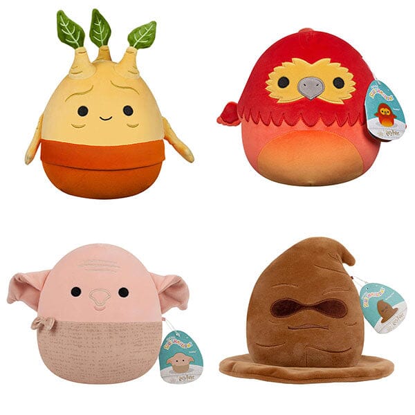 Squishmallows Plush Toys 8" Harry Potter Hogwarts Squad Fawkes The Phoenix Preorder magazineracksdirect 