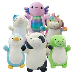 Squishmallows Super Soft Plush Toys | 12" Hug Mees | Connor the Cow Simple magazineracksdirect 