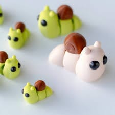 3D Mystery Treasures: Snail Fidget Simple Exclusive 