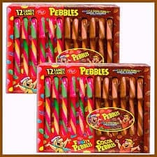 Fruity & Cocoa Pebbles Combo Pack Candy Canes (12pc) Simple magazineracksdirect 