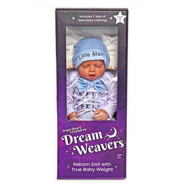 TrueHeart Treasures Dream Weavers Series 2 Weighted Reborn Lifelike Baby Dolls (3kg) Baby Jacob Simple TrueHeart Treasures 