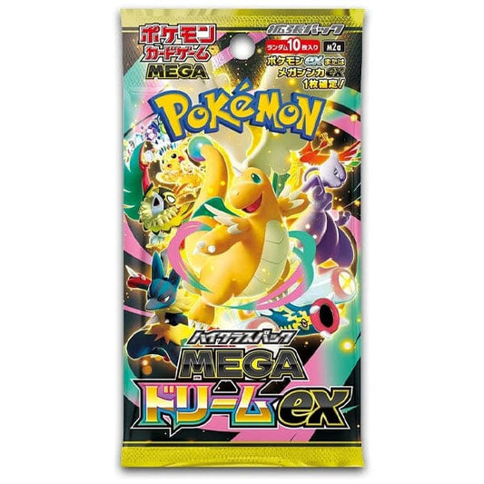 Pokémon TCG Japan: MEGA Dream ex High Class Booster (1 Pack of 10 Cards) Simple Pokémon 