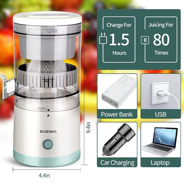 Juiceilla | Rechargeable Citrus Juicer | Pre-Order Preorder magazineracksdirect 