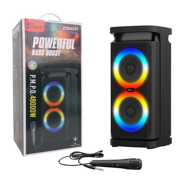 SoundLogicXT: Mini Karaoke Speaker With Microphone Simple SoundLogic XT 