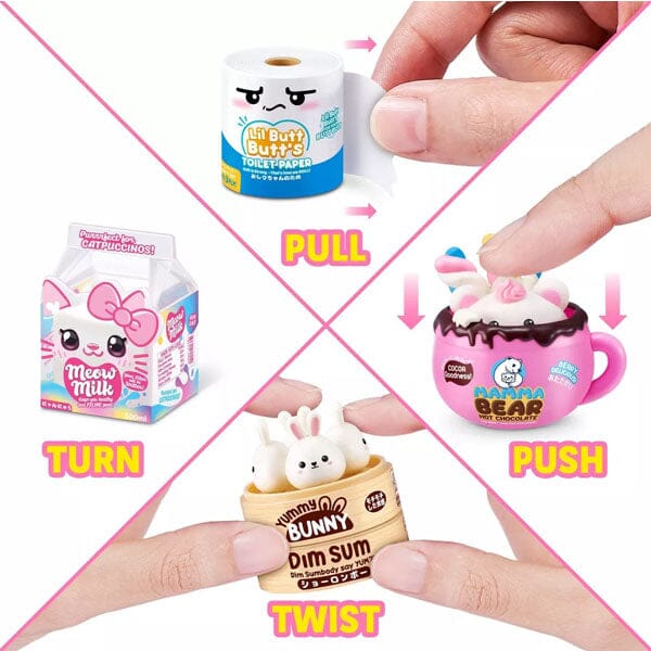 ZURU 5 Surprise Kawaii Kuties Mini Brands Series 1 Collectible Capsule Simple ZURU 