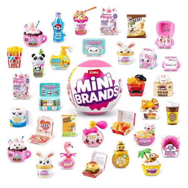 ZURU 5 Surprise Kawaii Kuties Mini Brands Series 1 Collectible Capsule Simple ZURU 