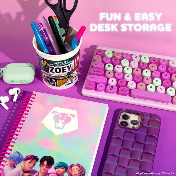 KPop Demon Hunters Ramen Tub Stationary Set Activity Kit (Multiple Styles) Simple KPop Demon Hunters 