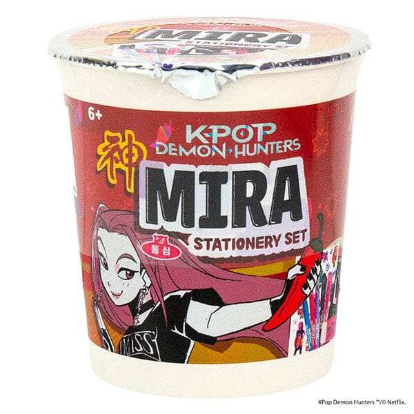 KPop Demon Hunters Ramen Tub Stationary Set Activity Kit (Multiple Styles) Simple KPop Demon Hunters Mira 
