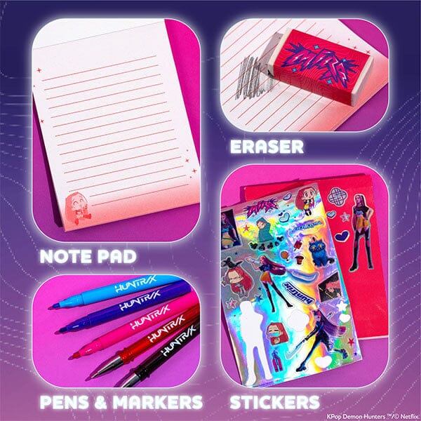 KPop Demon Hunters Ramen Tub Stationary Set Activity Kit (Multiple Styles) Simple KPop Demon Hunters 