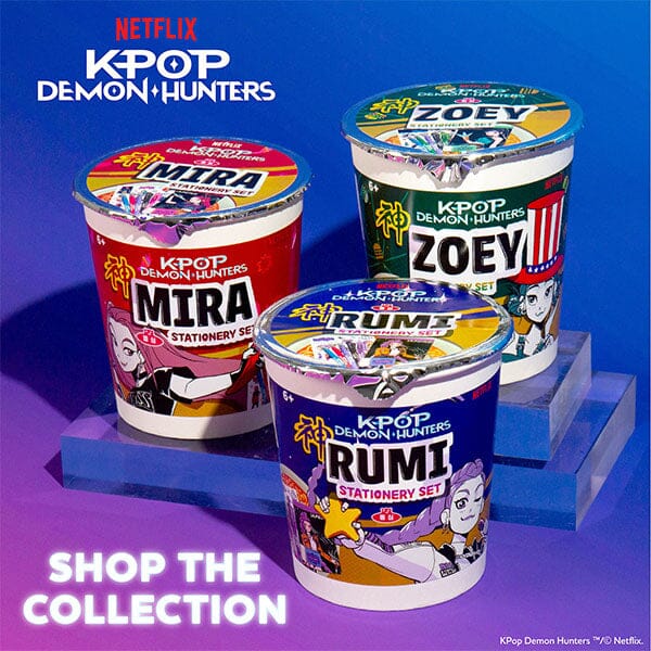 KPop Demon Hunters Ramen Tub Stationary Set Activity Kit (Multiple Styles) Simple KPop Demon Hunters 