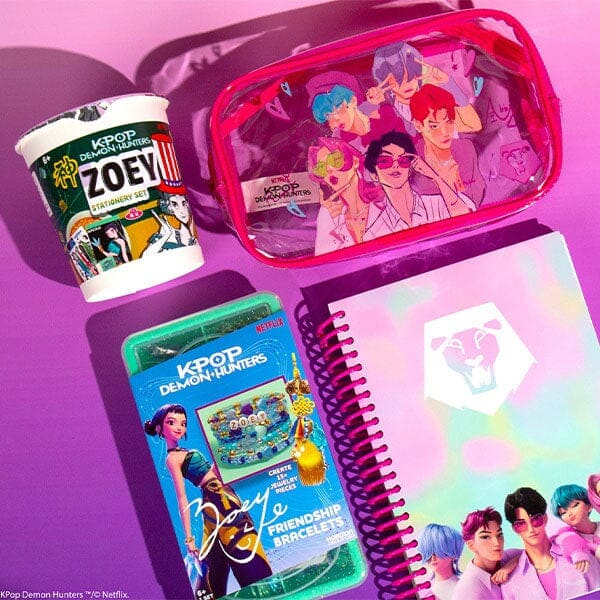 KPop Demon Hunters Ramen Tub Stationary Set Activity Kit (Multiple Styles) Simple KPop Demon Hunters 