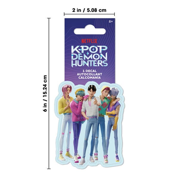 KPop Demon Hunters 3" Vinyl Decal Sticker (1pc) Multiple Styles Simple KPop Demon Hunters 