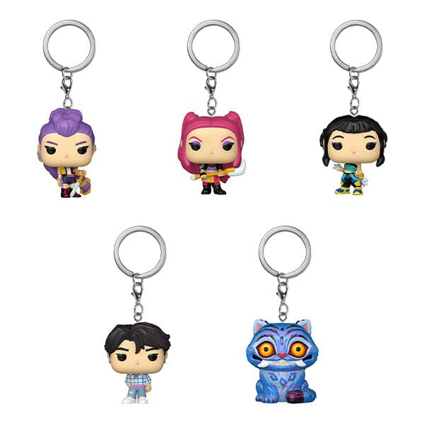 Funko Pop! Anime: KPop Demon Hunters Mystery Pocket Pop Keychains (1pc) Simple Funko 