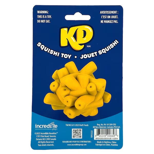 Kraft Dinner® Mac N' Cheese Squishi Fidget Toy (1pc) Simple Kraft 