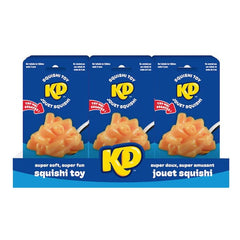 Kraft Dinner® Mac N' Cheese Squishi Fidget Toy (1pc) Simple Kraft 