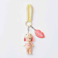 Sonny Angel Collectable Mini Cherub Keychain Figurines Kiss Kiss Series Blind Box (1pc) Simple Sonny Angel 