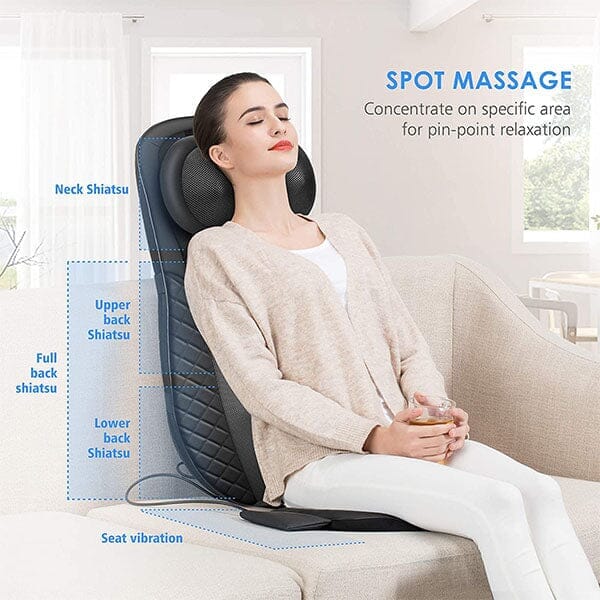 Quantum Serenity Seat Tapping Kneading Massage Cushion – Showcase