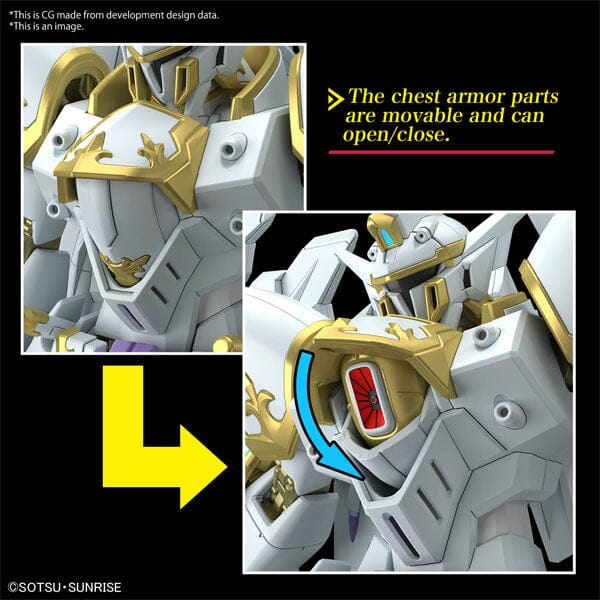 BANDAI Hobby HGCE Black Knight Squad Cal-re.A Gundam SEED Freedom 1/144 Scale 5" Model Kit Simple Gundam 