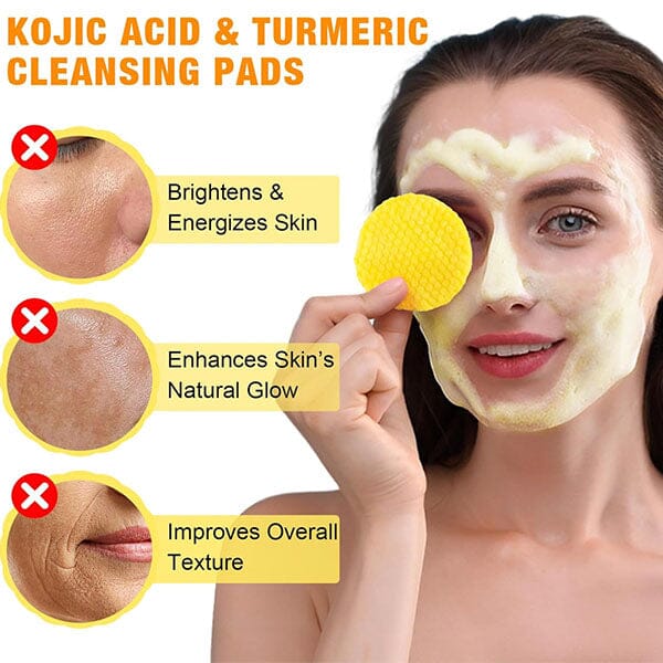 KojicLux Kojic & Turmeric Cleansing Pads (40 Pads) Simple Exclusive 