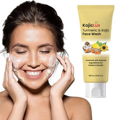 KojicLux Kojic Acid & Turmeric Face Wash Facial Cleanser (250mL) Simple Exclusive 