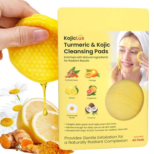 KojicLux Kojic & Turmeric Cleansing Pads (40 Pads) Simple Exclusive 