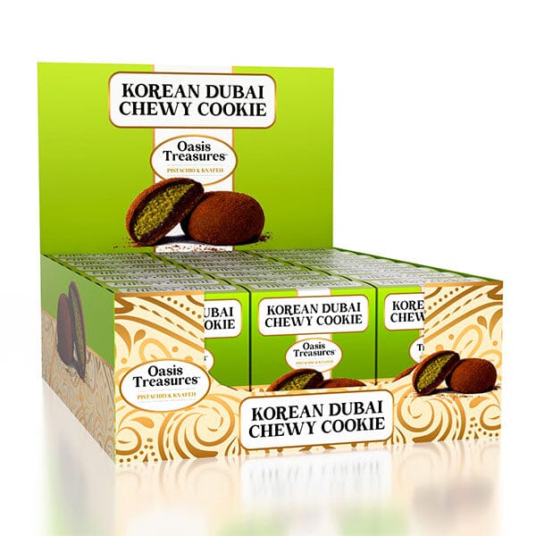 Dubai Chocolate Flavor Korean Chewy Cookie by Oasis Treasures (90g) Simple Oasis Treasures 