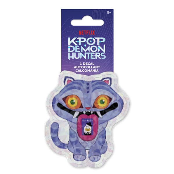 KPop Demon Hunters 3" Vinyl Decal Sticker (1pc) Multiple Styles Simple KPop Demon Hunters Derpy Tiger 