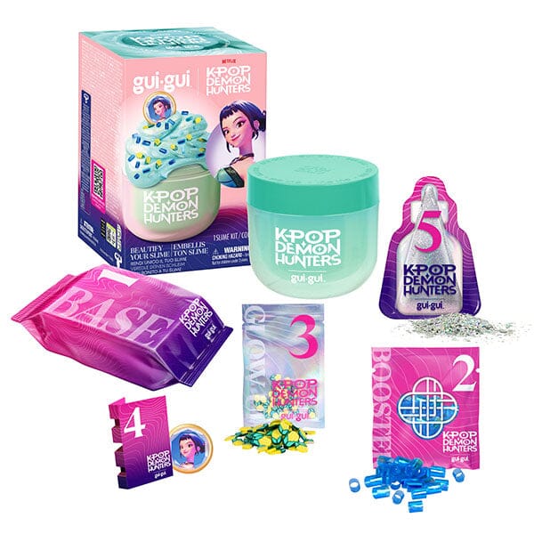 Gui Gui x KPop Demon Hunters DIY Beautified Slime Kit (1 Jar) Style Ships Assorted Simple Gui Gui 
