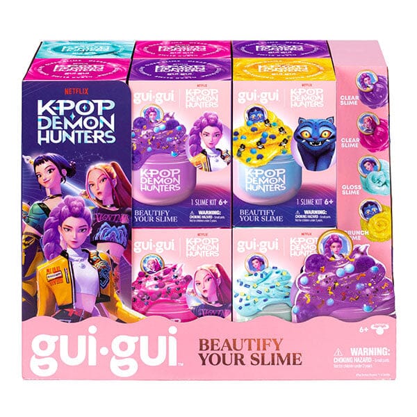 Gui Gui x KPop Demon Hunters DIY Beautified Slime Kit (1 Jar) Style Ships Assorted Simple Gui Gui 