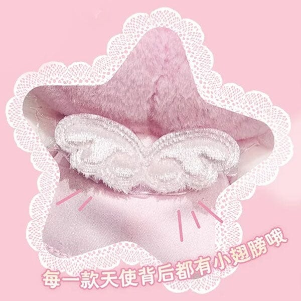 TOP TOY x Sanrio: Kuromi & My Melody "Angel Garden" Series Plush Keychain Blind Box (1pc) Simple TOP TOY 