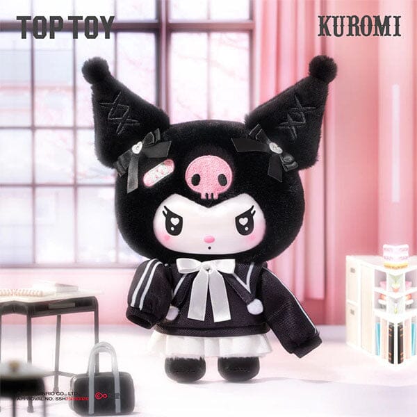 TOP TOY x Sanrio: Kuromi & My Melody "Angel Garden" Series Plush Keychain Blind Box (1pc) Simple TOP TOY 