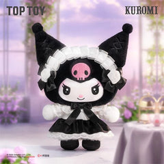 TOP TOY x Sanrio: Kuromi & My Melody "Angel Garden" Series Plush Keychain Blind Box (1pc) Simple TOP TOY 