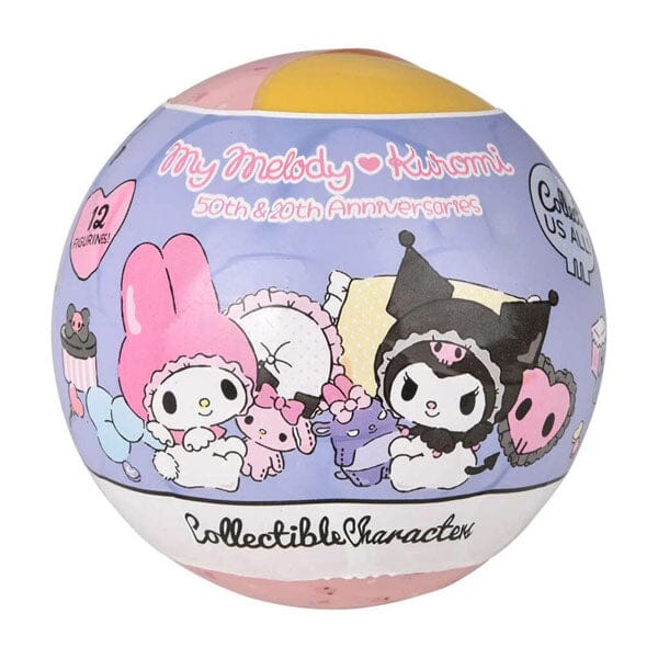 My Melody Kuromi 50th & 20th Anniversaries 3" Capsule – 1x Mystery Figure Simple Hello Kitty 
