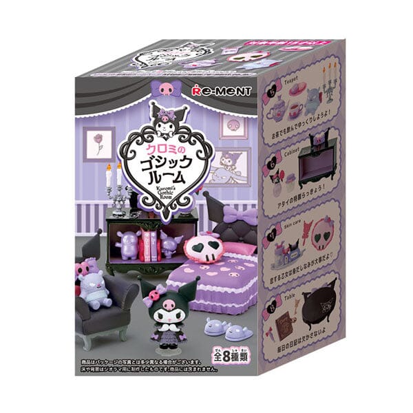 Re-Ment Sanrio: Kuromi's Gothic Room Blind Box (1pc) Simple Re-Ment 